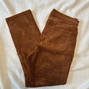 Gap Women's Slim Soft Vintage Corduroy in Rust - Size 10/30 Regular